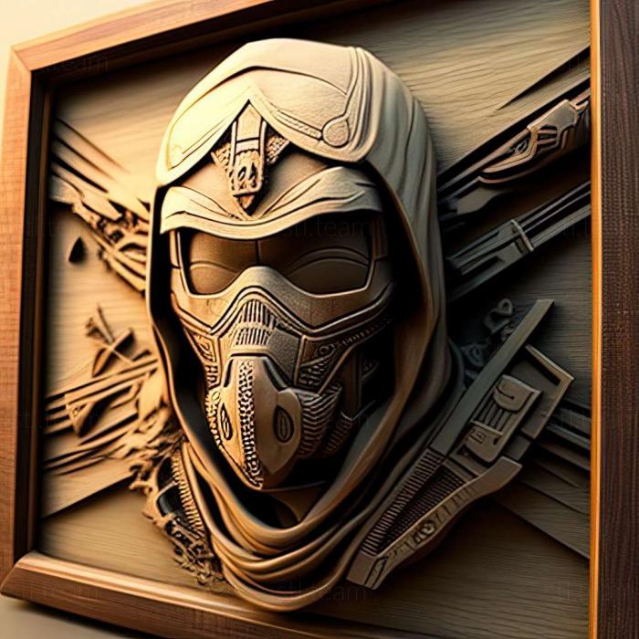 3D модель Игра Tom Clancys GhoRecon Phantoms (STL)